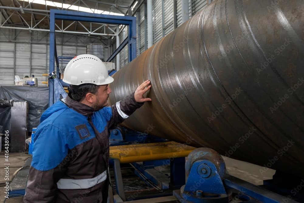 Tuberías de acero en diferentes diámetros, fabricadas con precisión para cumplir con las necesidades industriales de MMTubería.